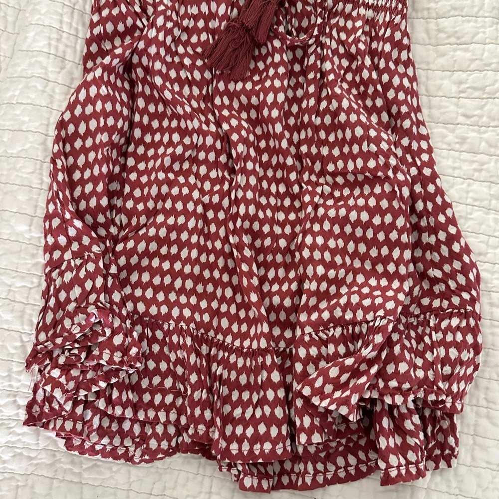 Tiare Hawaii Red and White Skirt
